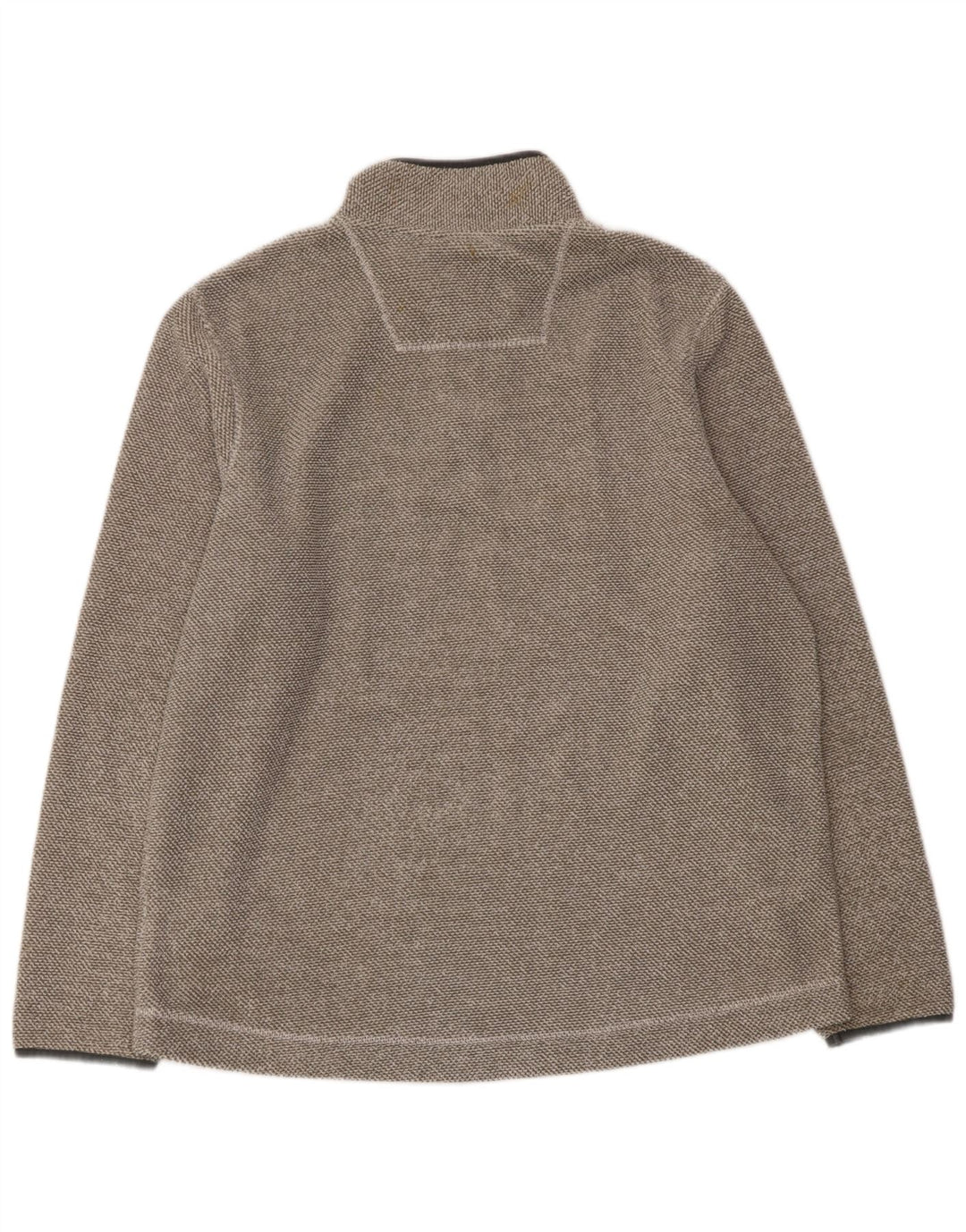 Męski sweter polarowy WEIRD FISH z zamkiem błyskawicznym XL, szary poliester