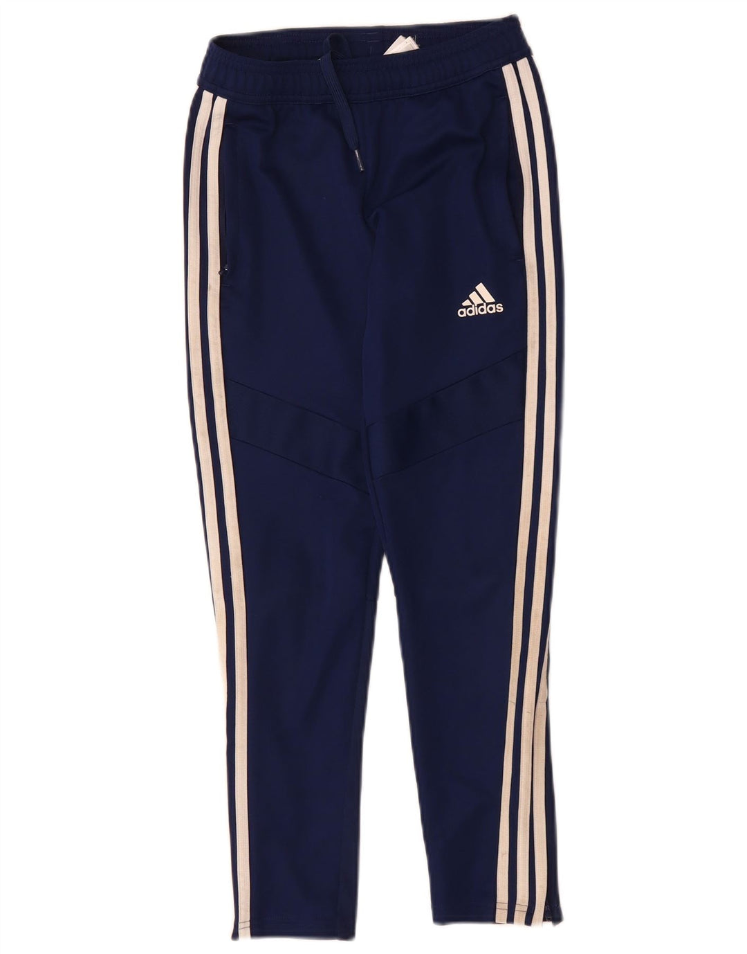Chłopięce spodnie dresowe ADIDAS Aeroready 9-10 lat, granatowy, poliester