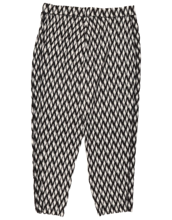 Damskie legginsy Marks & Spencer UK 16, duże, czarne, geometryczne, wiskoza