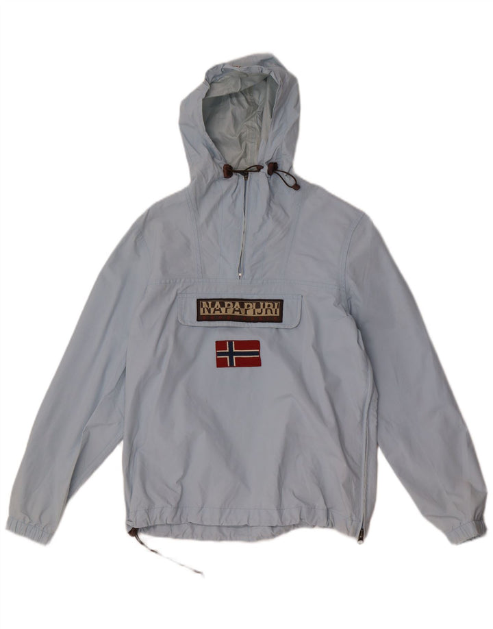 Damska kurtka przeciwdeszczowa Napapijri Oversize z kapturem UK 10 Small Blue