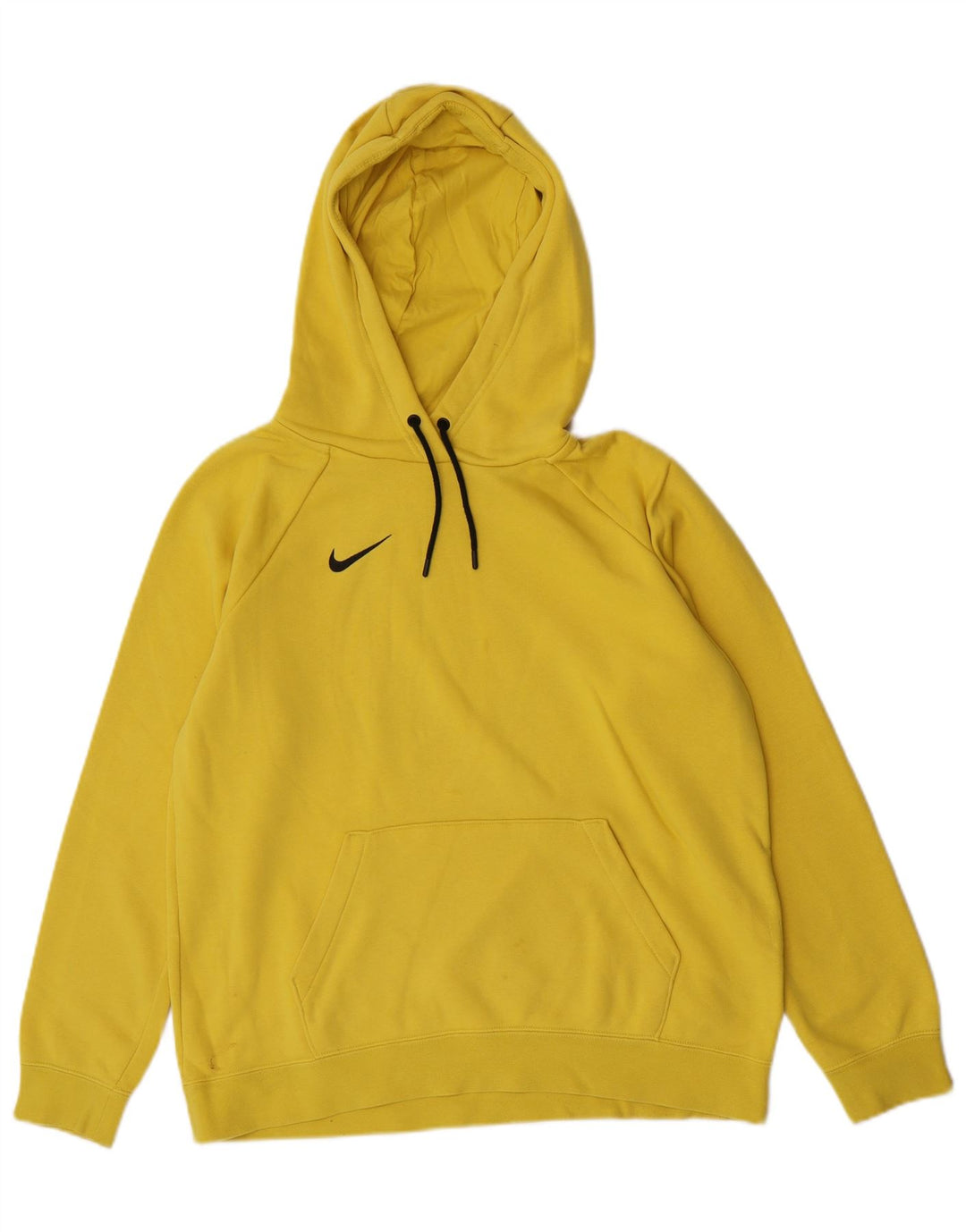 Męski sweter z kapturem Nike, duży, żółty, bawełniany