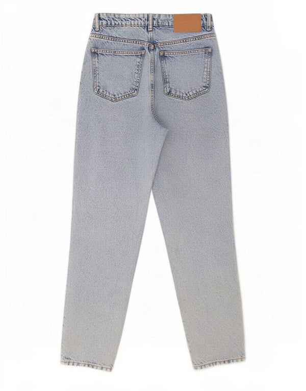 Zara Womens High Waist Jeans EU 36 XS W26 L27 Blue Cotton