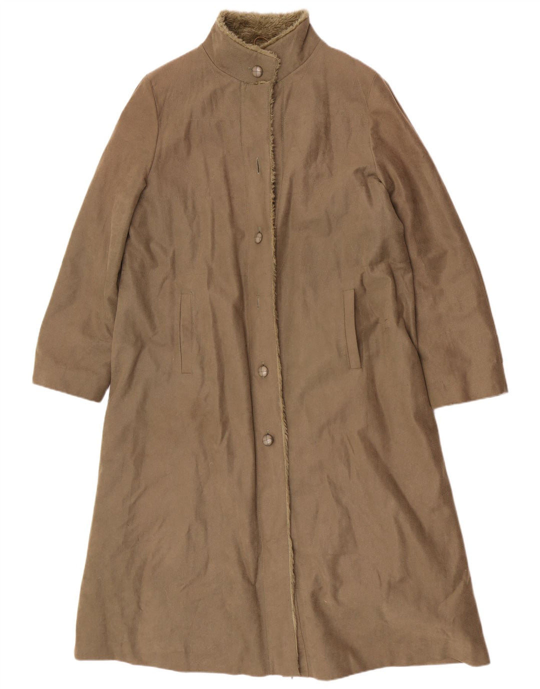 Płaszcz damski Dannimac Sherpa UK 14, duży, khaki, poliester