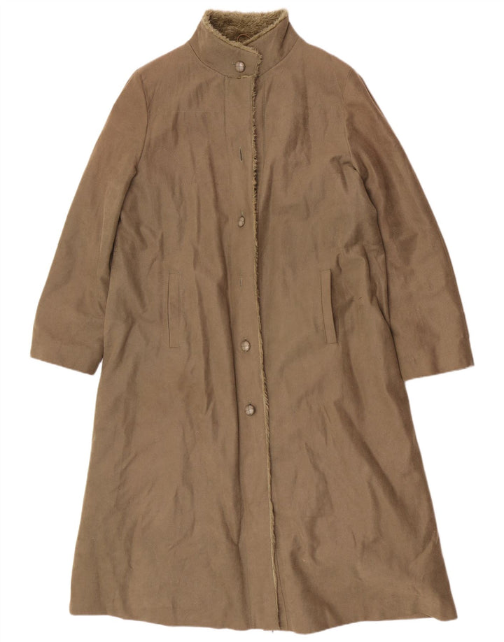 Płaszcz damski Dannimac Sherpa UK 14, duży, khaki, poliester