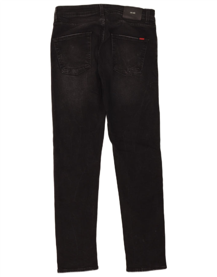 Liu Jo Męskie Frank Slim Jeansy W31 L31 Czarne