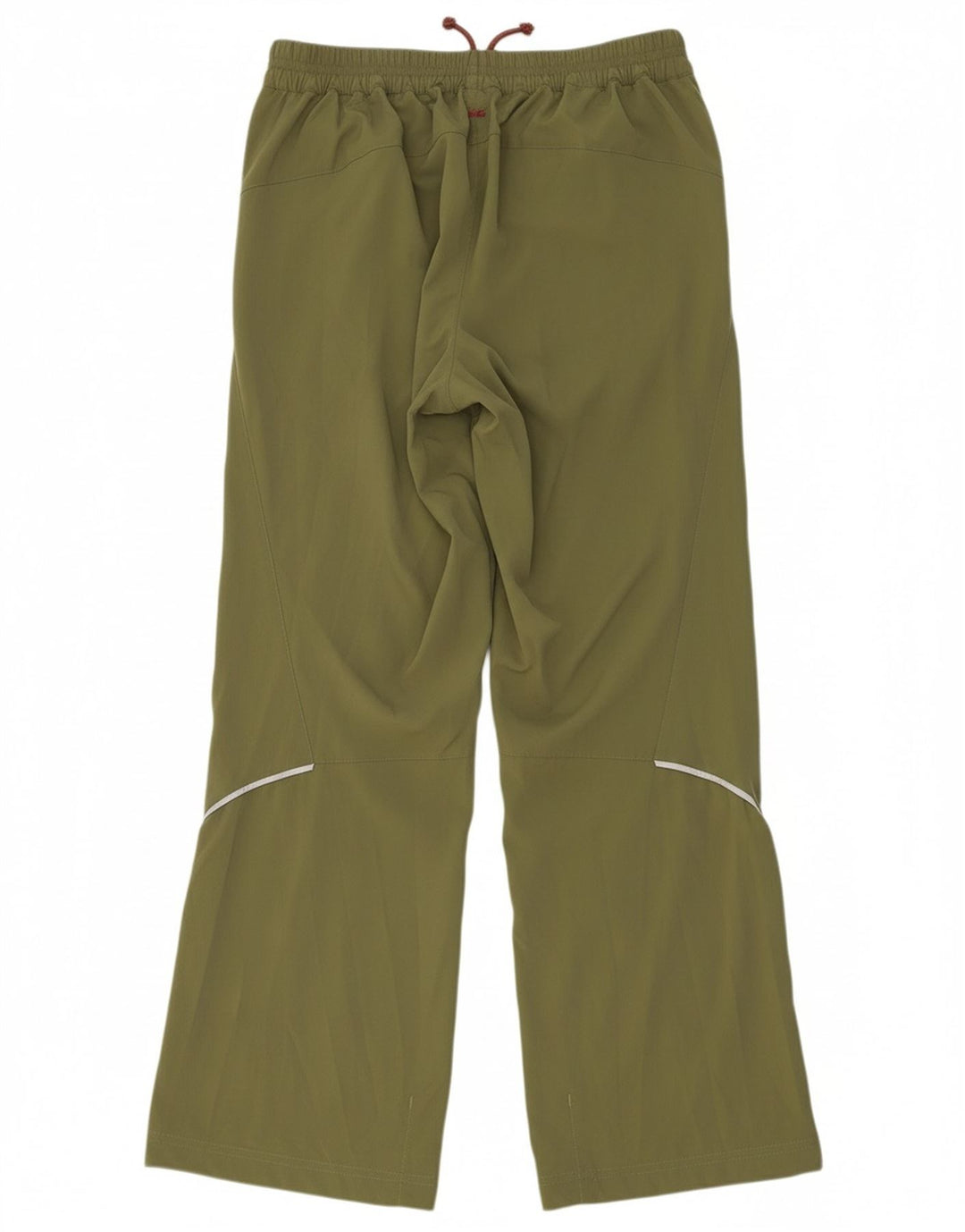 REEBOK Womens Straight Chino Trousers W28 L29 Khaki Polyester