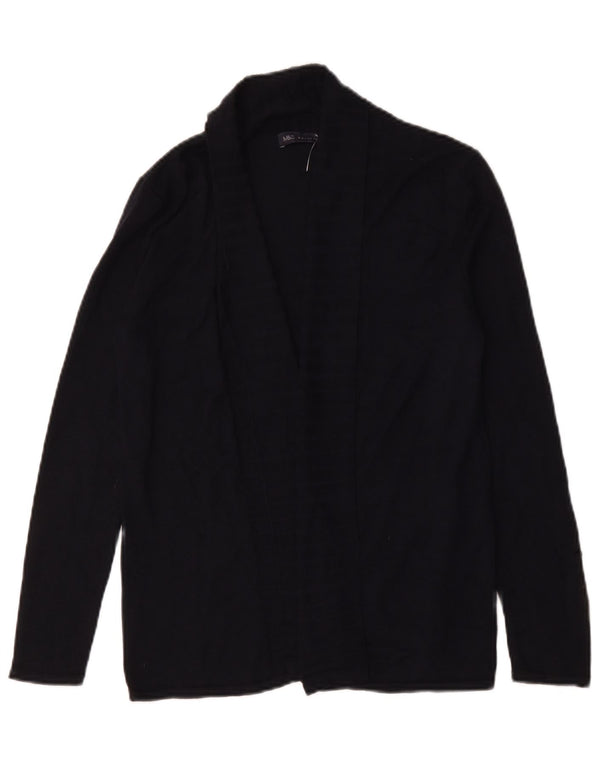 Marks & Spencer Damski sweter rozpinany UK 10 Small, granatowy, wiskoza