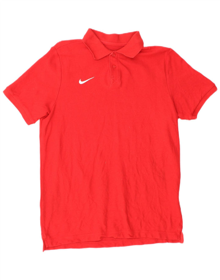 Chłopięca koszulka polo NIKE 13-14 lat XL, czerwona, bawełniana