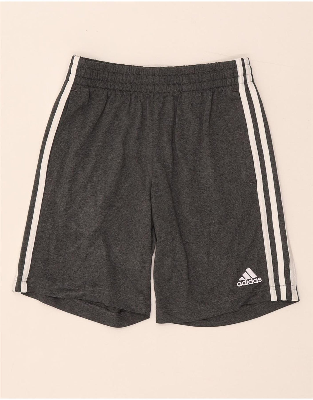 Chłopięce spodenki sportowe Adidas 11-12 lat, szary poliester