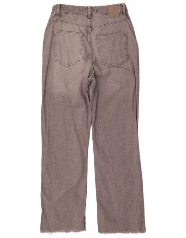 Damskie proste dżinsy Zara EU 38 Small W28 L29 Szare