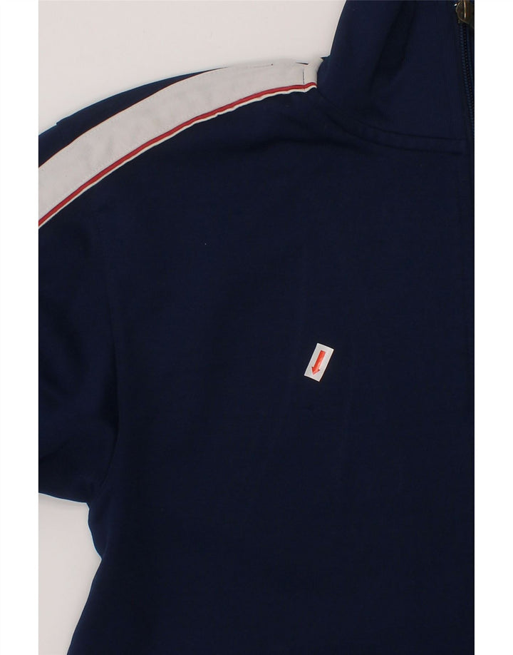 NIKE Boys Tracksuit Top Jacket 14-15 Years Large  Navy Blue Colourblock Vintage Nike and Second-Hand Nike from Messina Hembry 