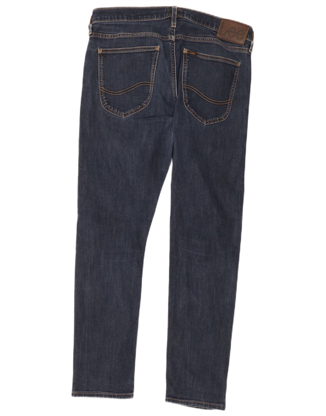 Lee Męskie Luke Slim Jeans W32 L32 Granatowa bawełna