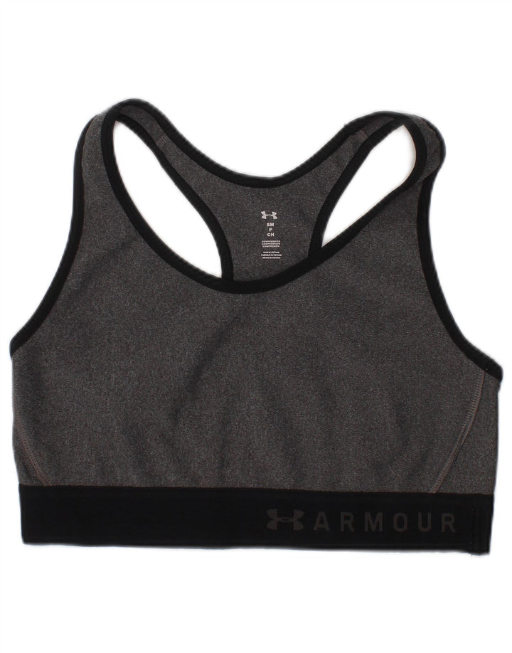 Damski top kompresyjny Under Armour Graphic, mały, szary, nakrapiany, sportowy