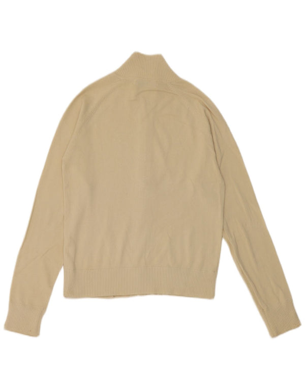 Sweter damski Zara Crop Cardigan UK 12, średni beż, bawełna