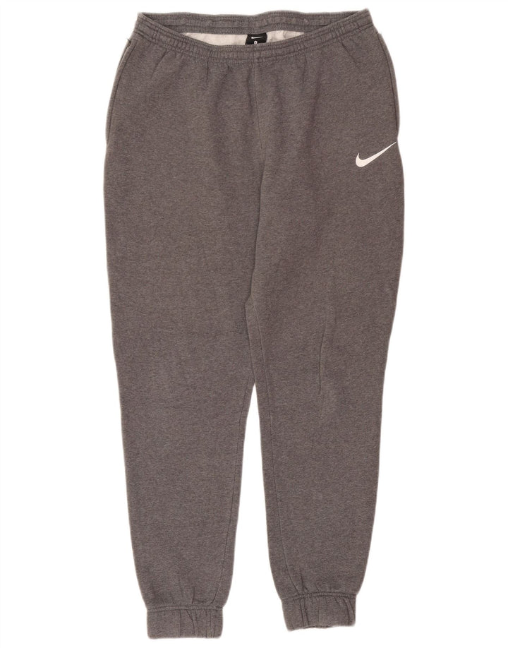 Męskie spodnie dresowe Nike, duże, szare, bawełniane