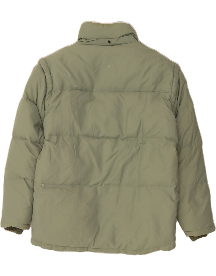 FILA Mens Padded Jacket UK 40 Large Green Polyamide Vintage Fila and Second-Hand Fila from Messina Hembry 