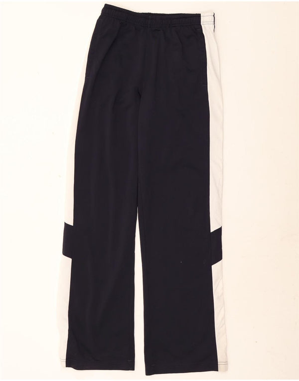 PUMA Boys Tracksuit Trousers 15-16 Years  Navy Blue Colourblock Polyester