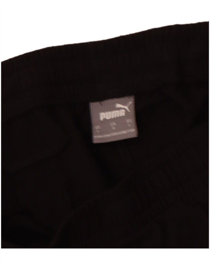 Męskie spodenki sportowe PUMA z grafiką, duże, czarne