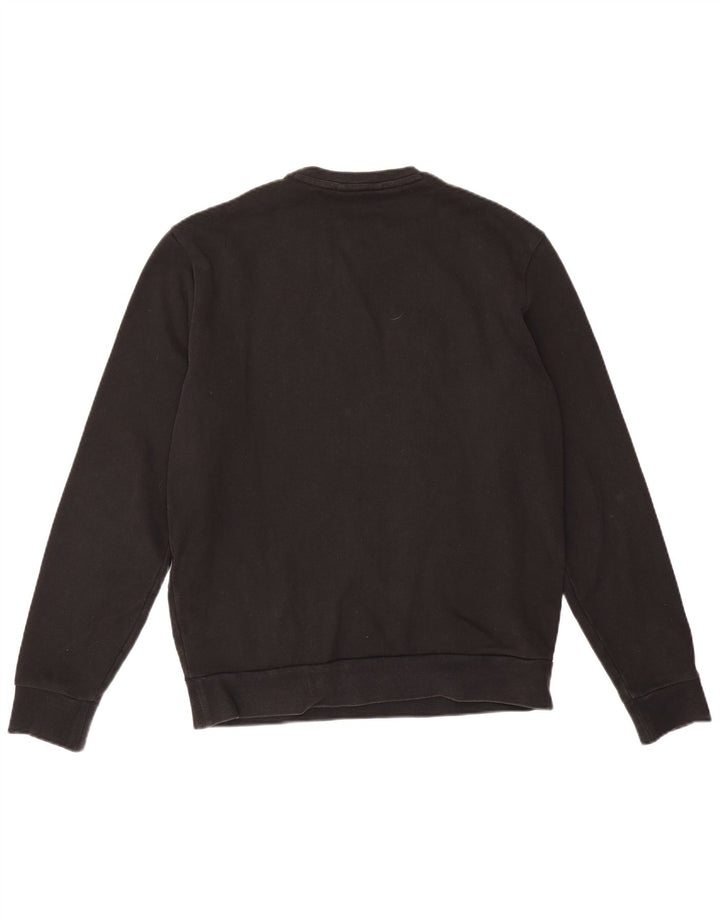 Męska bluza z grafiką Armani, duża, czarna, bawełniana