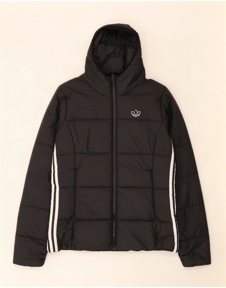 Adidas Damskie UK 10 Mały Czarny Poliester