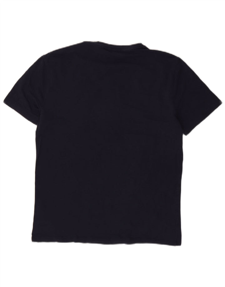 T-shirt męski Trussardi Jeans, mały, granatowy