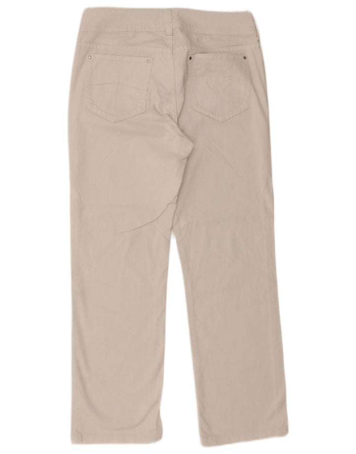 Armani Jeans Damskie proste dżinsy W29 L27 Białe