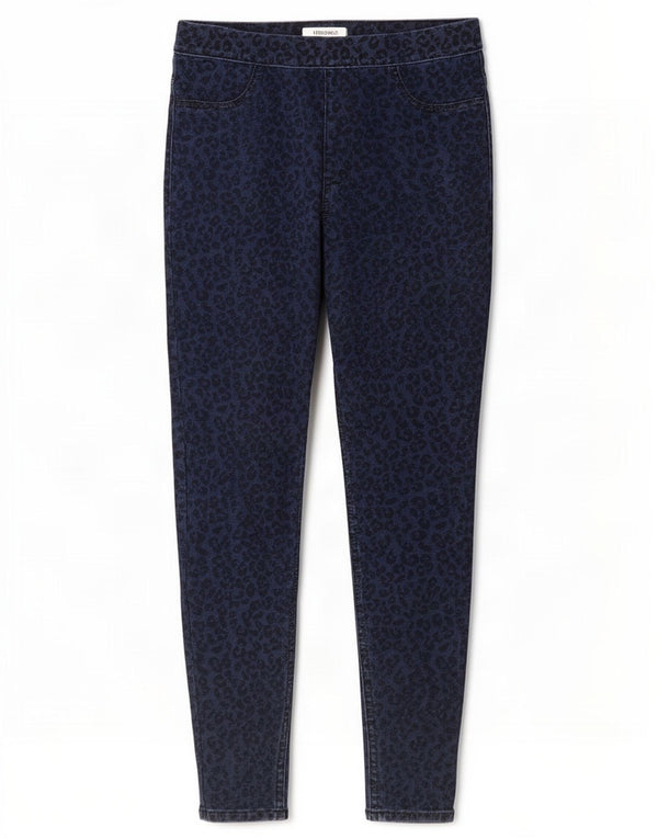 Marks & Spencer Damskie jeansy Jegging UK 12 Medium W30 L28 Granatowe
