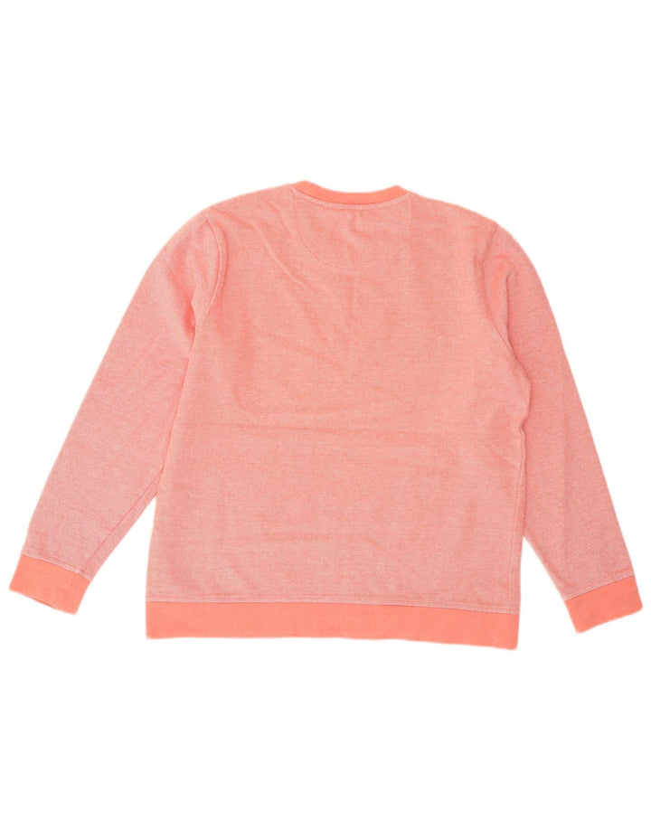 Crew Clothing Męska bluza z kapturem, średnio różowa, bawełniana