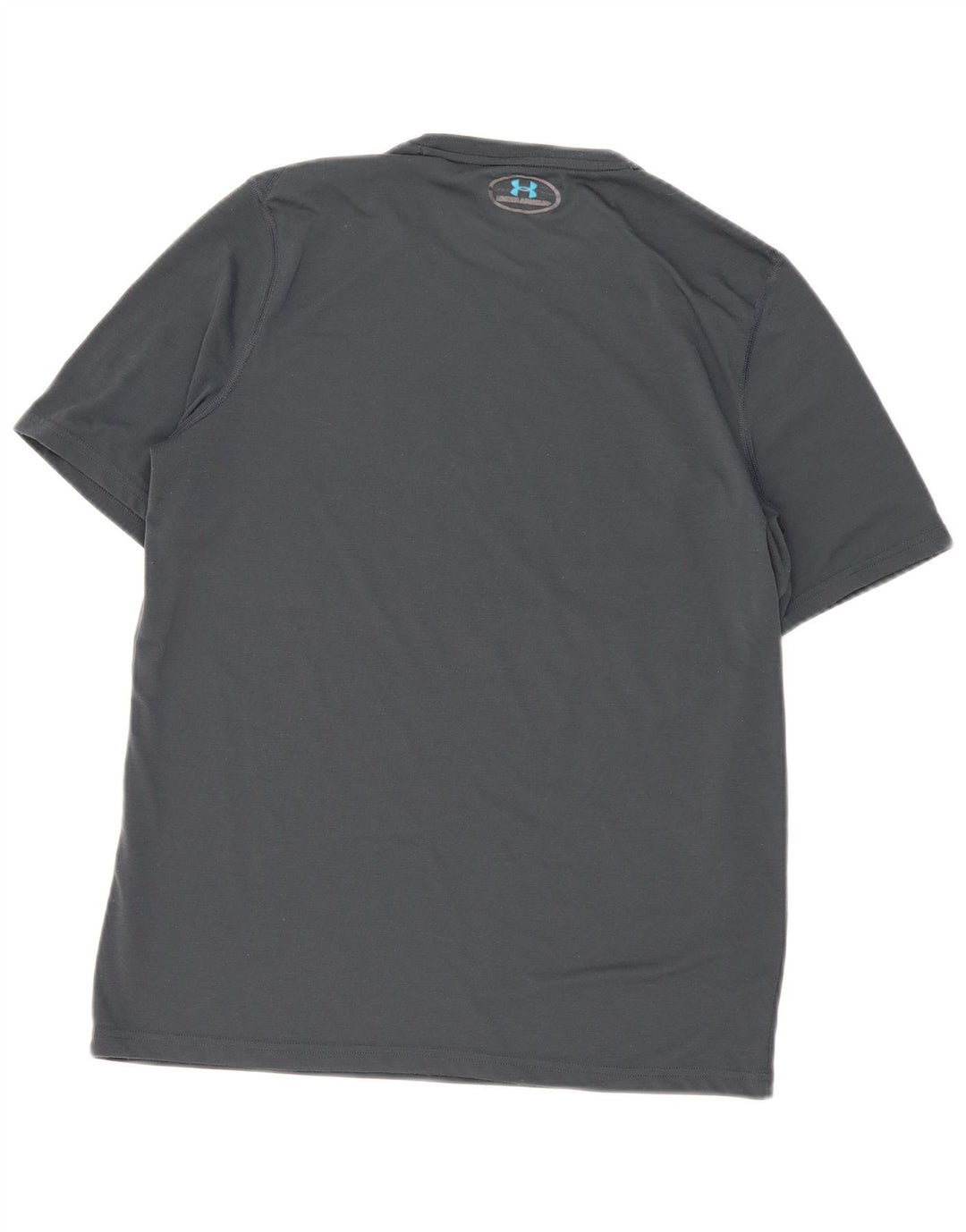 Męski t-shirt z grafiką Under Armour Heat Gear, średni szary