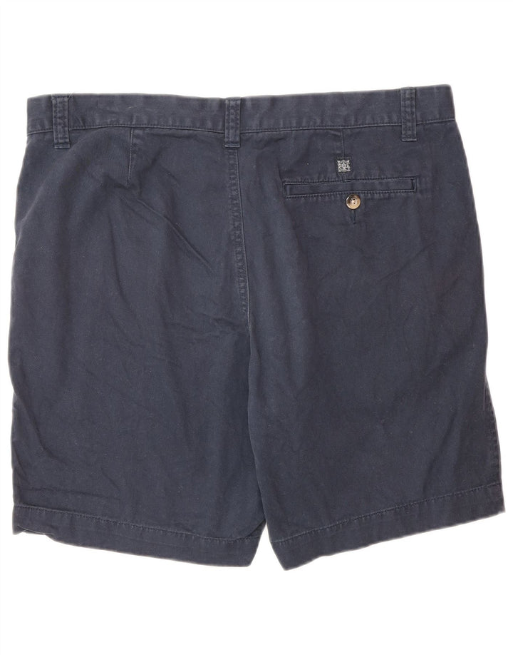 Męskie spodenki Chino Marks & Spencer W34, duże, granatowe, bawełniane