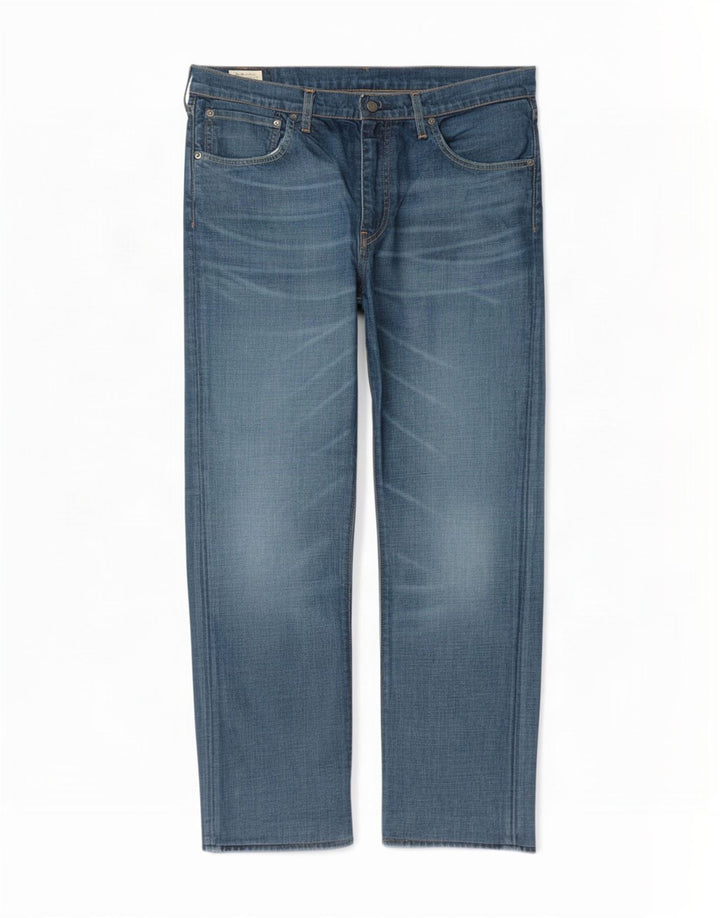 Męskie jeansy Levi's 527 Bootcut W36 L30 Niebieska bawełna