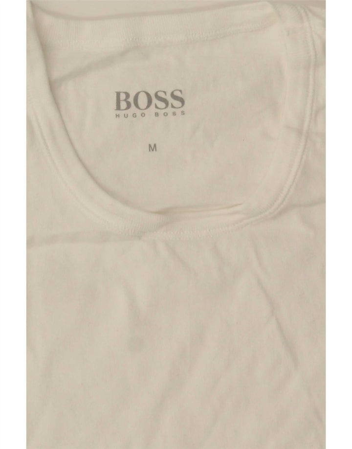 Koszulka męska Hugo Boss, średnia biel