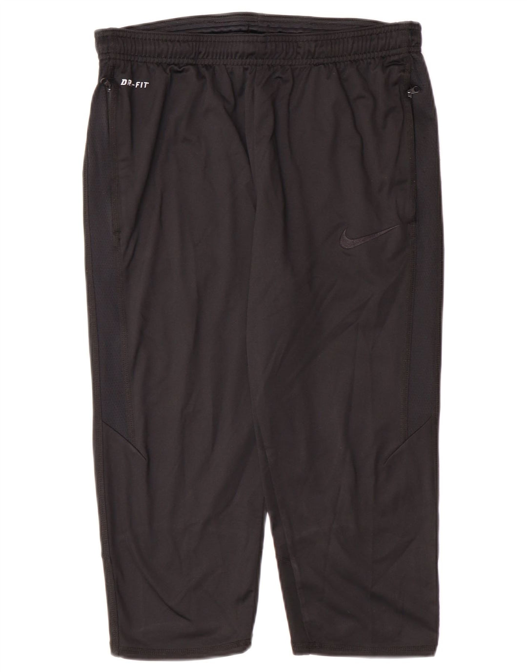 Męskie spodenki sportowe Nike Dri Fit Bermudy, średni czarny poliester