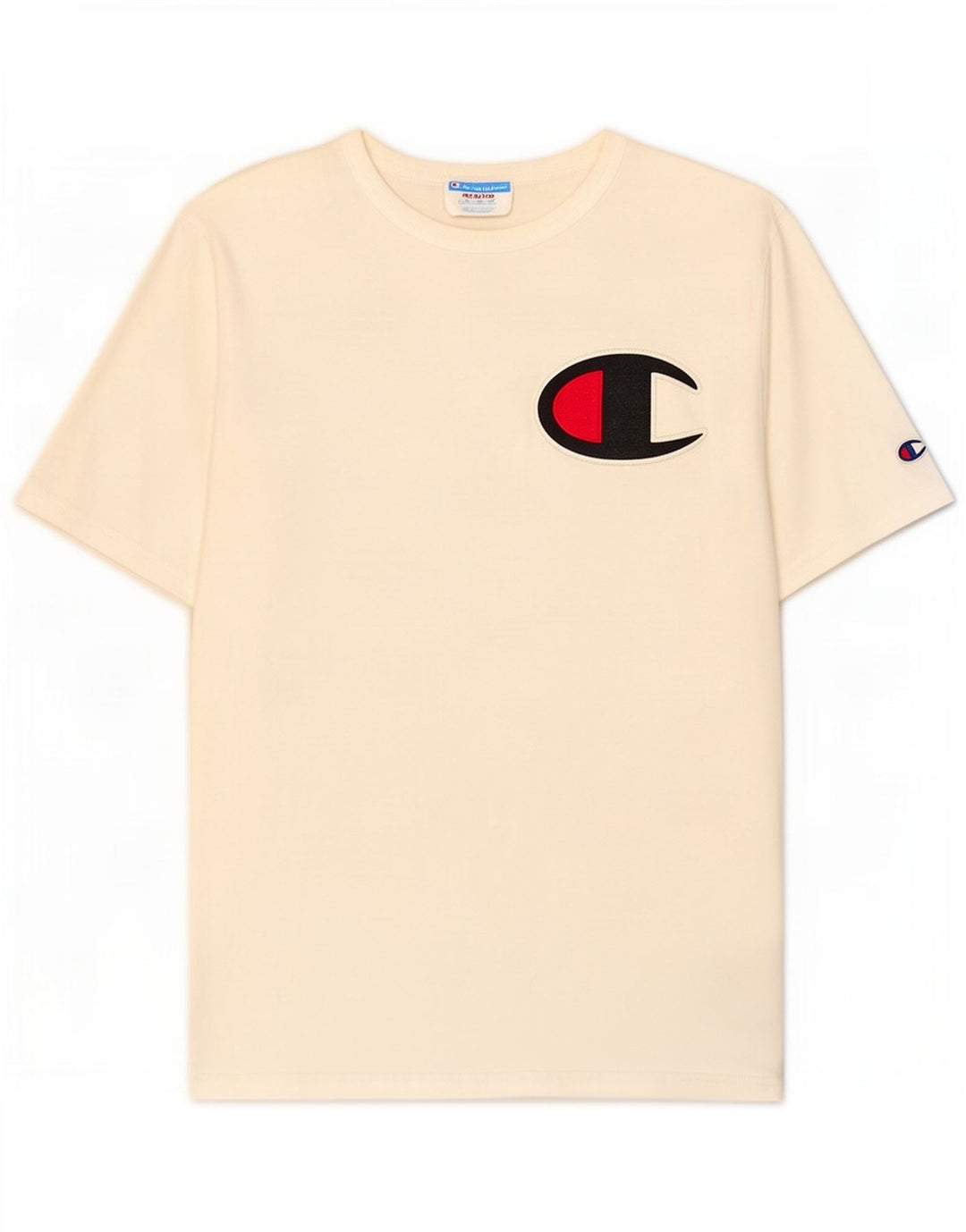 Męski T-shirt Champion z grafiką, średni biały