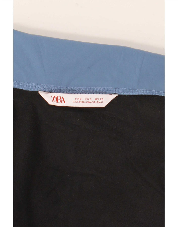 Kurtka dresowa damska Zara Oversize UK 10 Small Blue