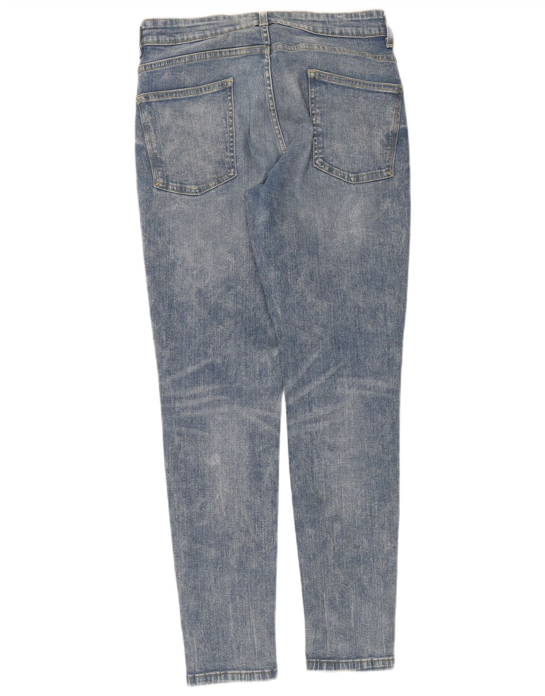ZARA Womens Distressed Slim Jeans EU 40 Medium W31 L30 Blue