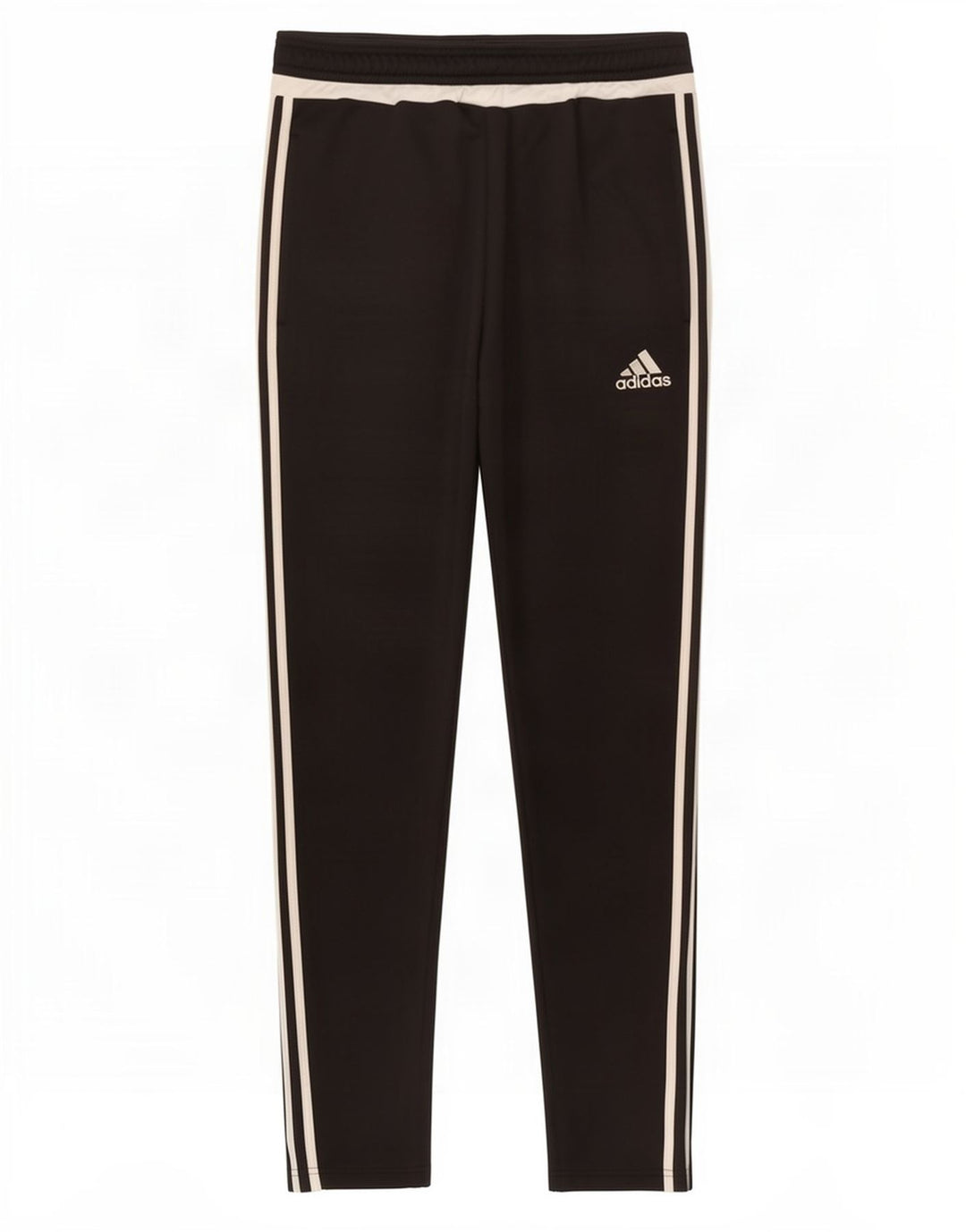 Męskie spodnie dresowe Adidas Climalite, średni czarny poliester z blokami kolorów
