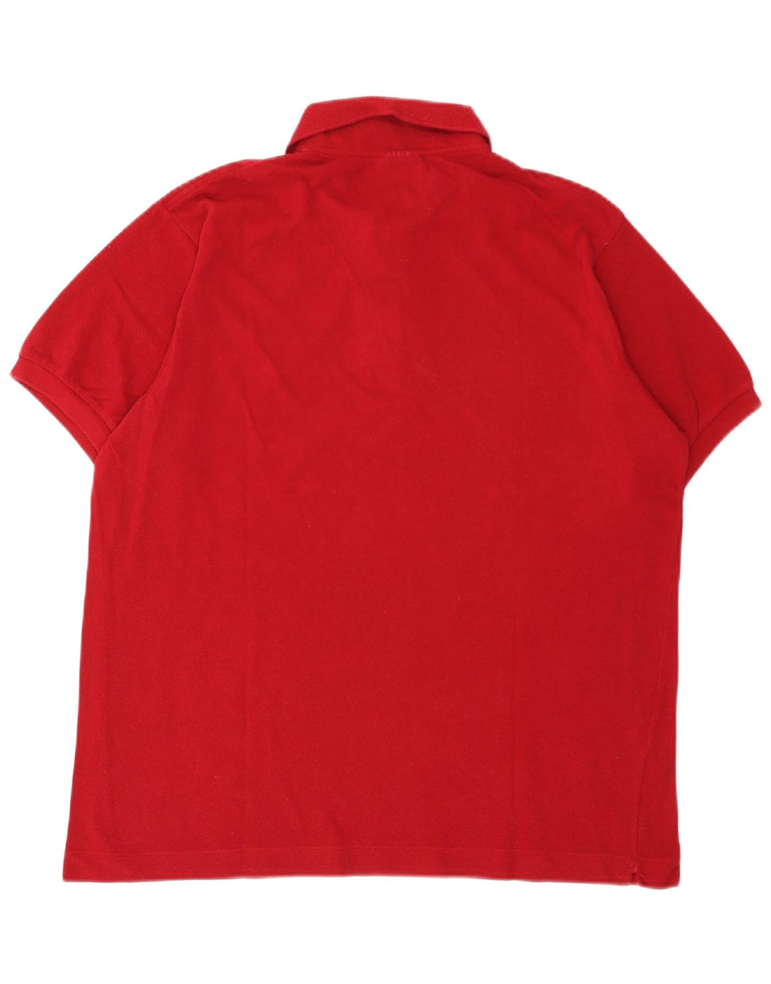 Męska koszulka polo Lacoste, rozmiar 5, duża, czerwona, bawełniana