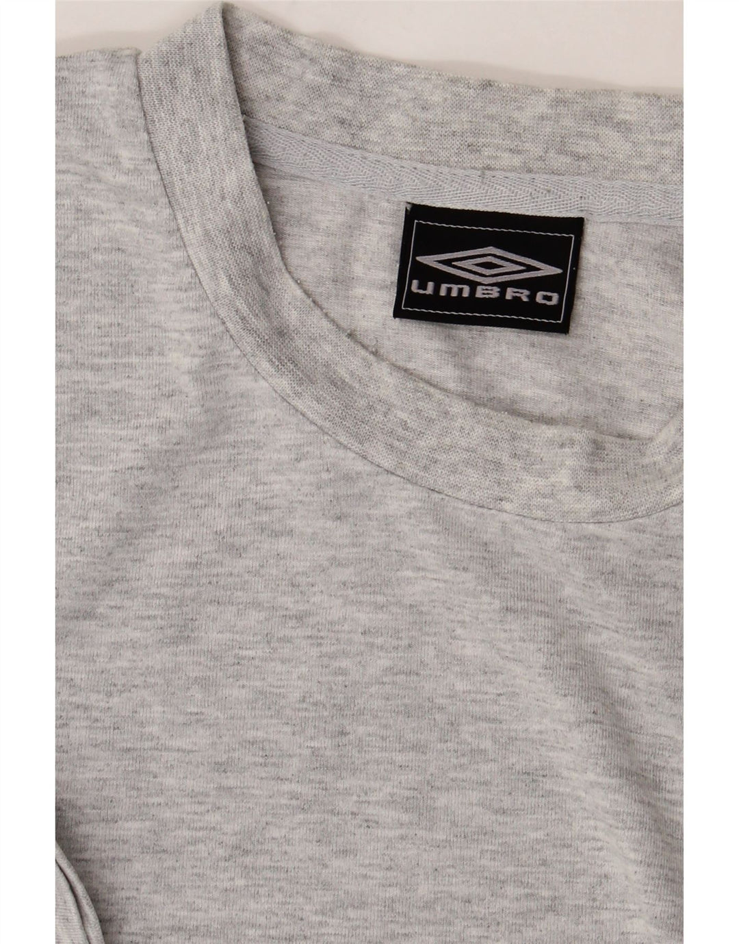 UMBRO Męska Koszulka T-shirt Duży Szary Melanż