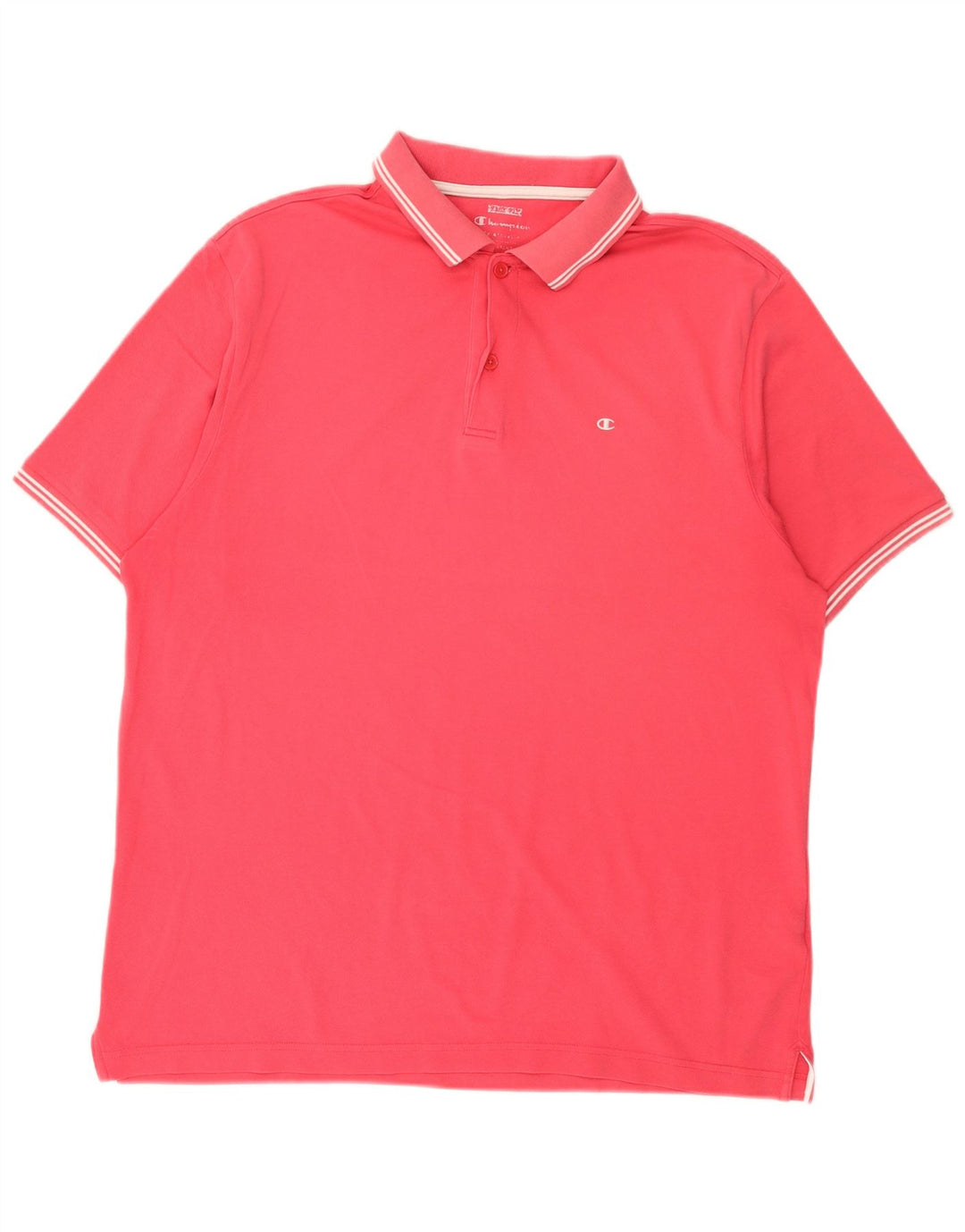 Męska koszulka polo Champion XL, różowa, bawełniana