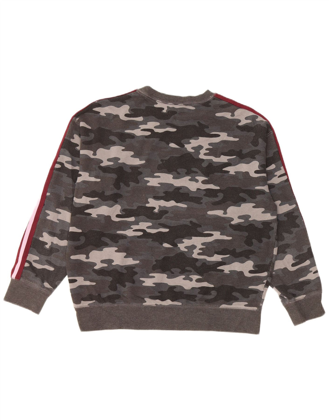 Damska bluza dresowa EDDIE BAUER UK 14 w średnim szarym kamuflażu