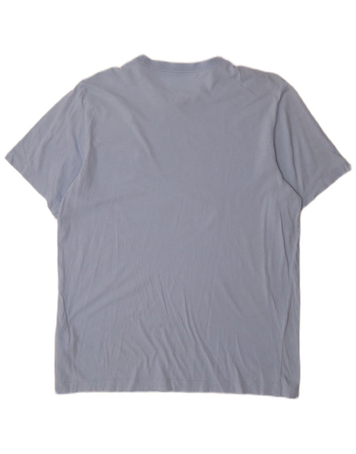 T-shirt męski Nike, duży, niebieski, bawełniany