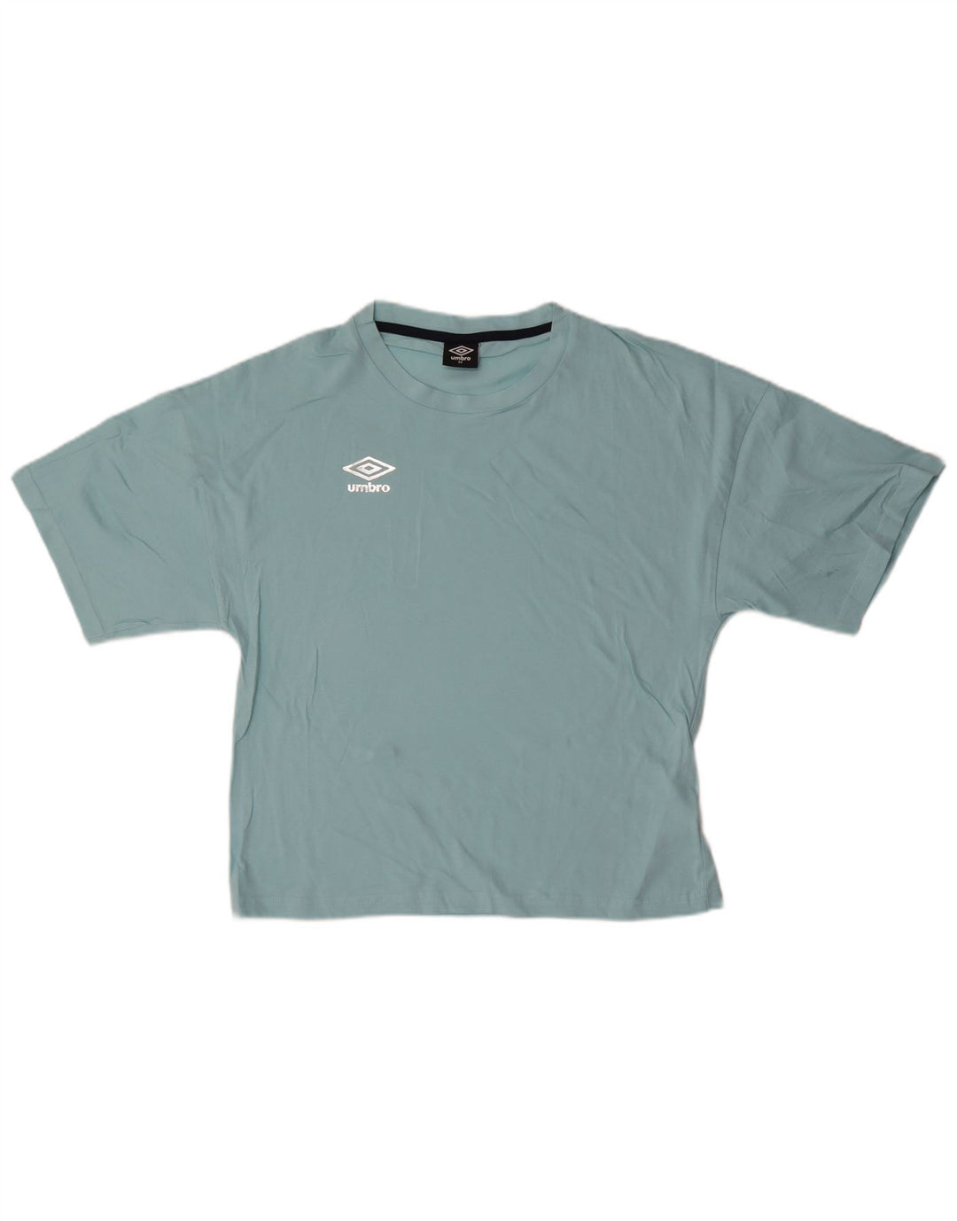 T-shirt damski Umbro Top UK 14, średni niebieski, bawełniany