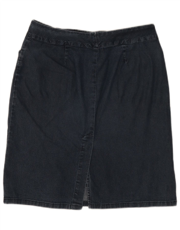 Spódnica dżinsowa damska Benetton IT 44 Medium W28 Granatowa bawełna