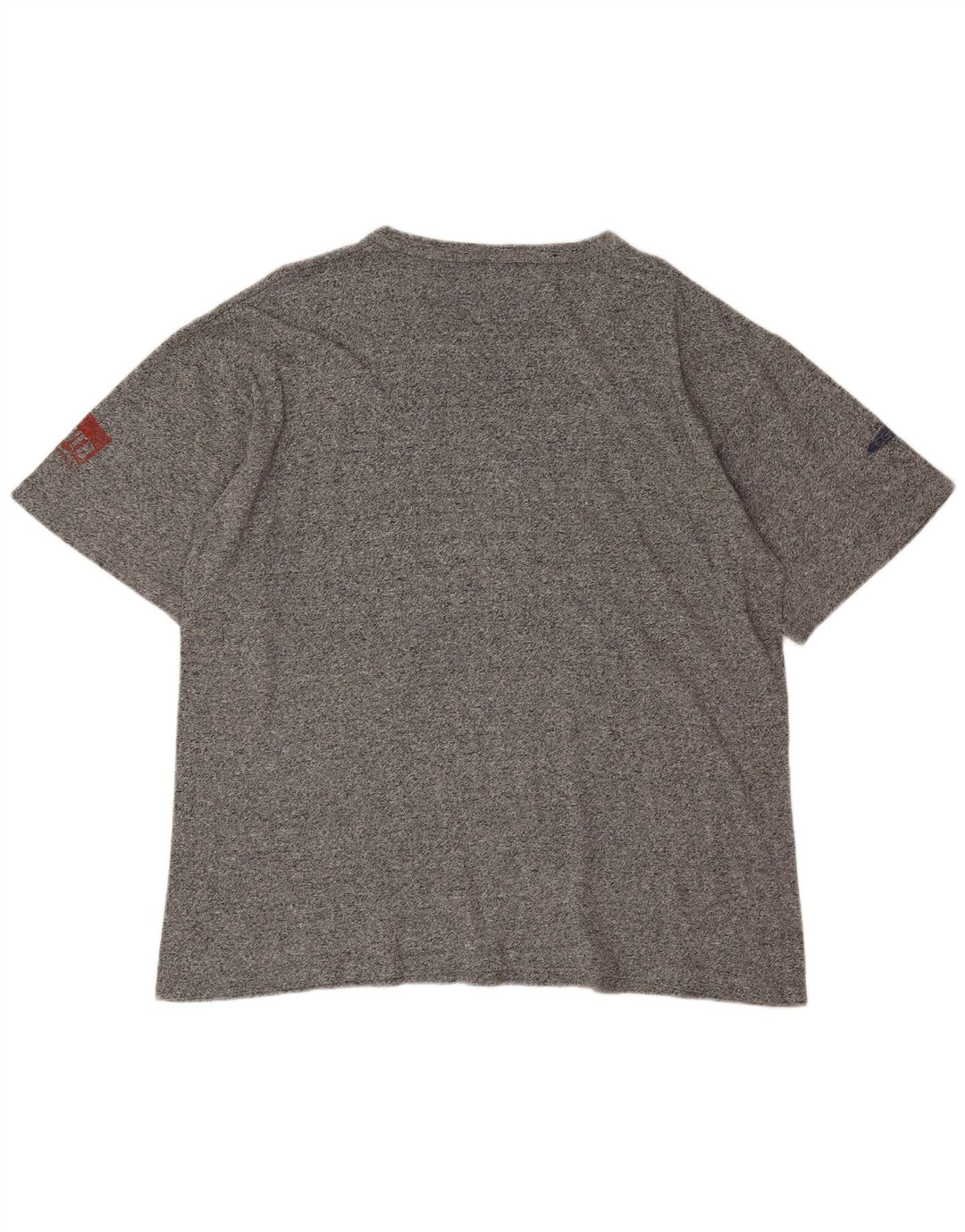 Męski T-shirt Champion z grafiką, rozmiar XL, szary, nakrapiany