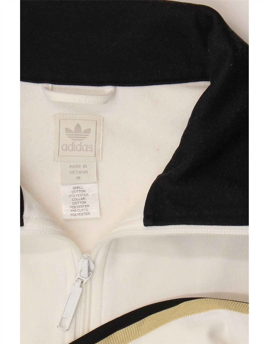 Adidas Męska bluza dresowa Top Jacket Medium White Colorblock Poliester