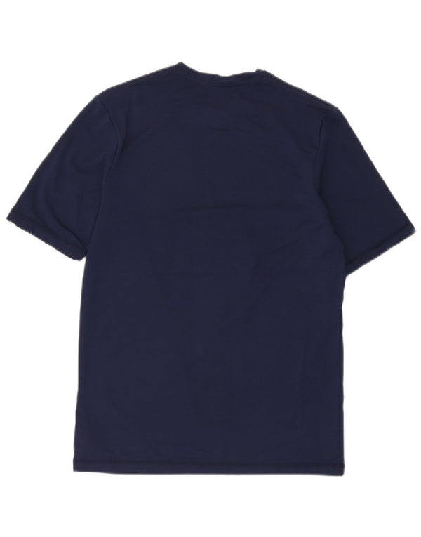 T-shirt chłopięcy Quiksilver 15-16 lat XL, granatowy, poliester