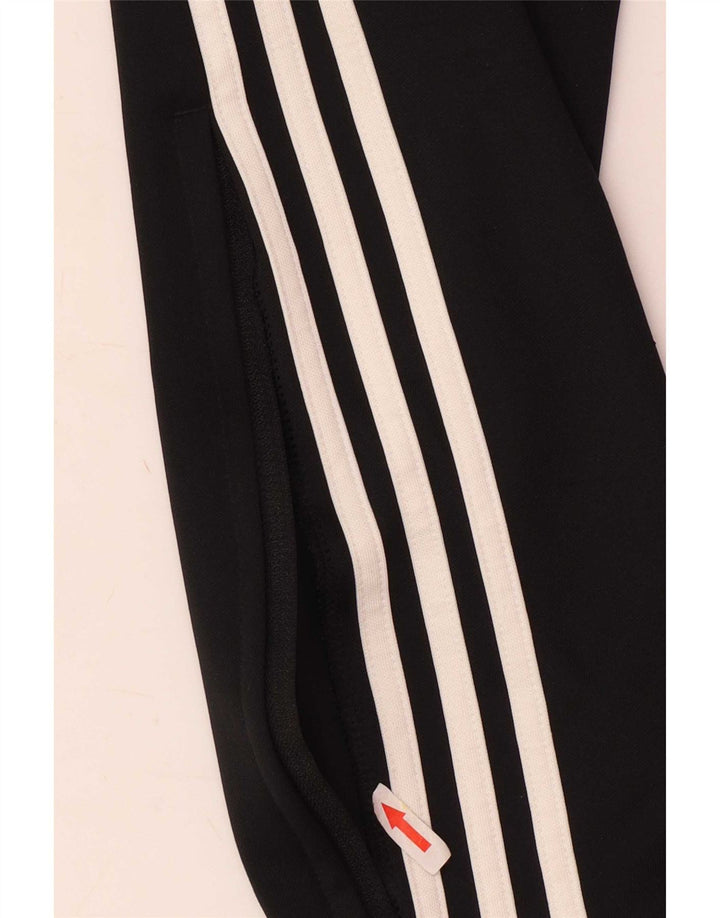 Męskie spodnie dresowe Adidas Climacool, duże, czarne, poliestrowe