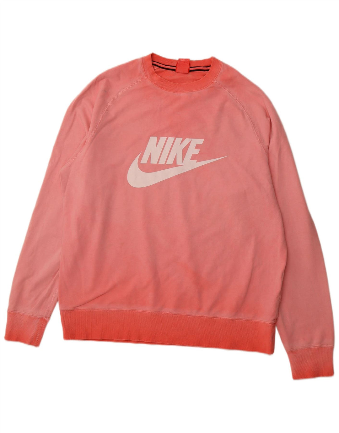 Męski sweter z grafiką NIKE XL, różowy, bawełniany