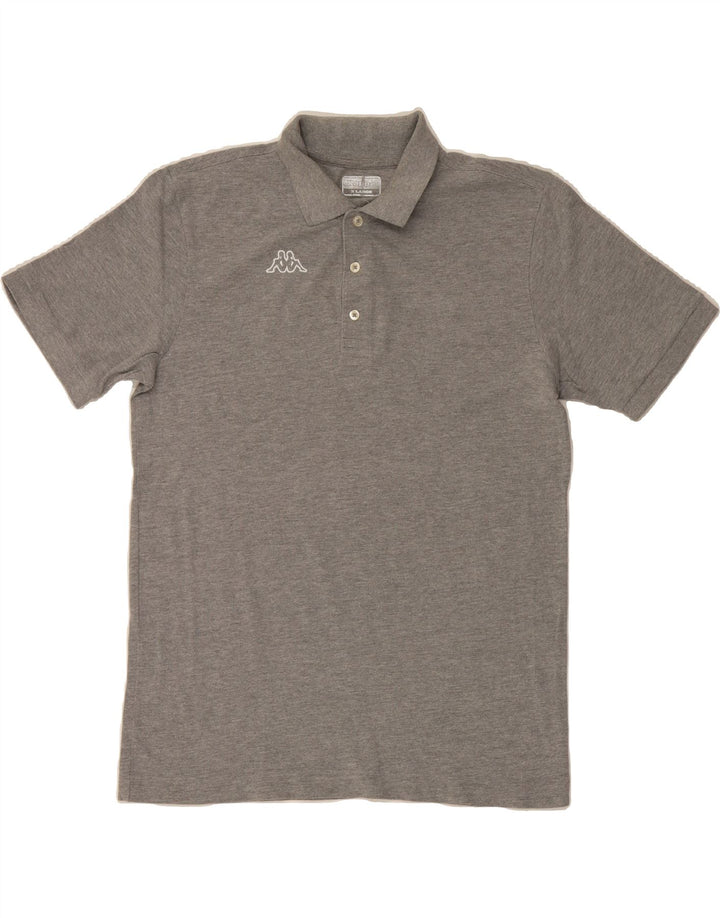 KAPPA Mens Polo Shirt XL Grey Vintage Kappa and Second-Hand Kappa from Messina Hembry 